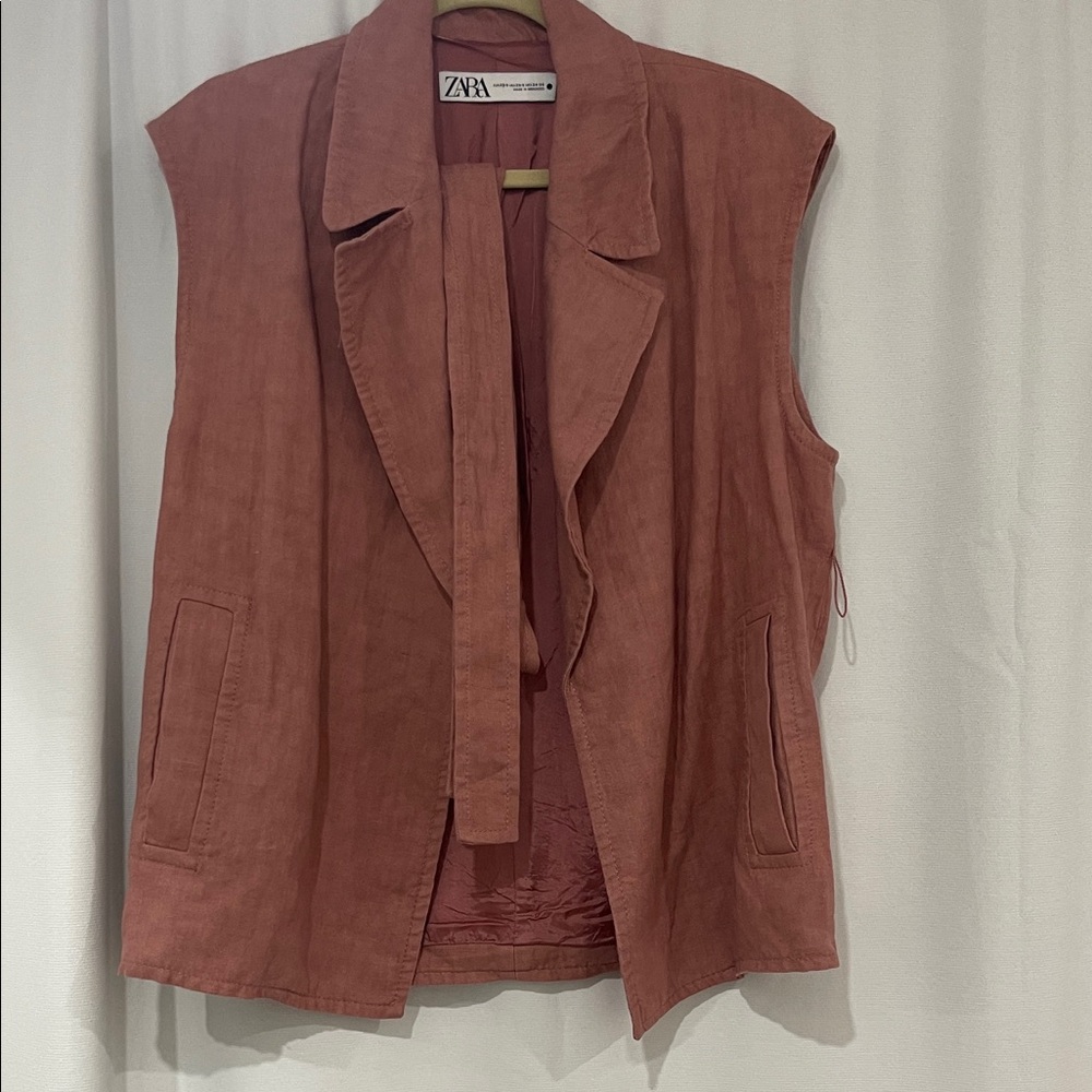 Zara Women's Terracotta Vest